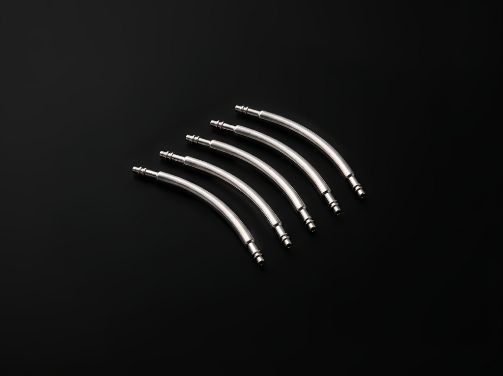 1.5mm Bent Spring Bars Curved Watch Strap Link Bars 12/14/16/18/20/22/24/26/28mm Watch Strap Bands Watch Bracelet Spring Bars