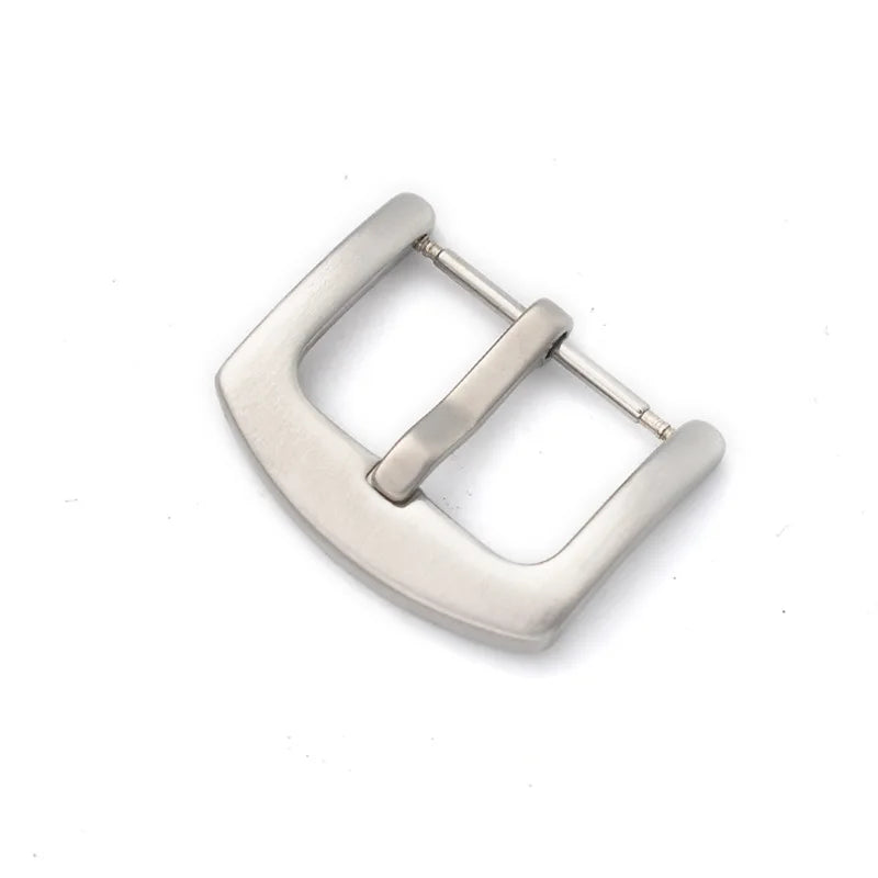 Metal Watch Band Buckle 16mm 18mm 20mm 22mm 24mm 26mm Watchband Strap Silver Black Gold Stainless Steel Clasp Accessories