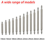 Watch bands Spring Bars Dia 1.5MM Stainless Steel Easy Install Length 16mm 18mm 19mm 20mm 21mm 22mm 24mm Watch Strap Spring Bars