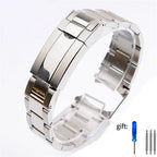 Stainless Steel Strap – Diver Style (20mm / 21mm Compatible)