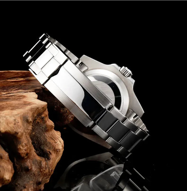 Stainless Steel Strap – Diver Style (20mm / 21mm Compatible)