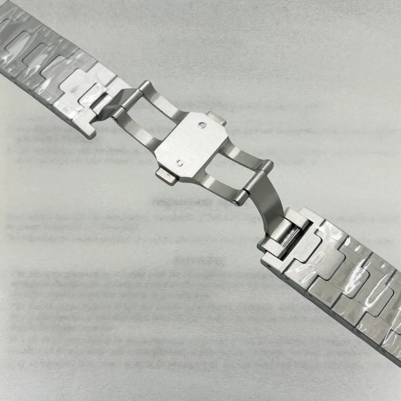 21mm Stainless Steel Strap for Seiko Santos