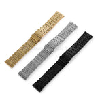Stainless Steel Strap – Universal Fit (18mm / 20mm / 22mm)