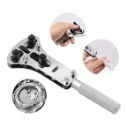 Watch Repair Tool Waterproof Screw Adjustable 3 Claws Back Case Opener Wrench Remover Watch Battery Press Closer Remover Wrench