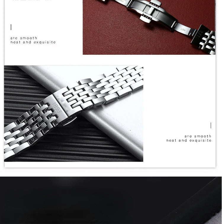 19mm Stainless Steel Strap for Tissot T006 Series