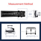 Metal Watch Band Buckle 16mm 18mm 20mm 22mm 24mm 26mm Men Watchband Strap Silver Black Gold Stainless Steel Clasp Watch Buckles