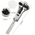 Watch Repair Tool Waterproof Screw Adjustable 3 Claws Back Case Opener Wrench Remover Watch Battery Press Closer Remover Wrench
