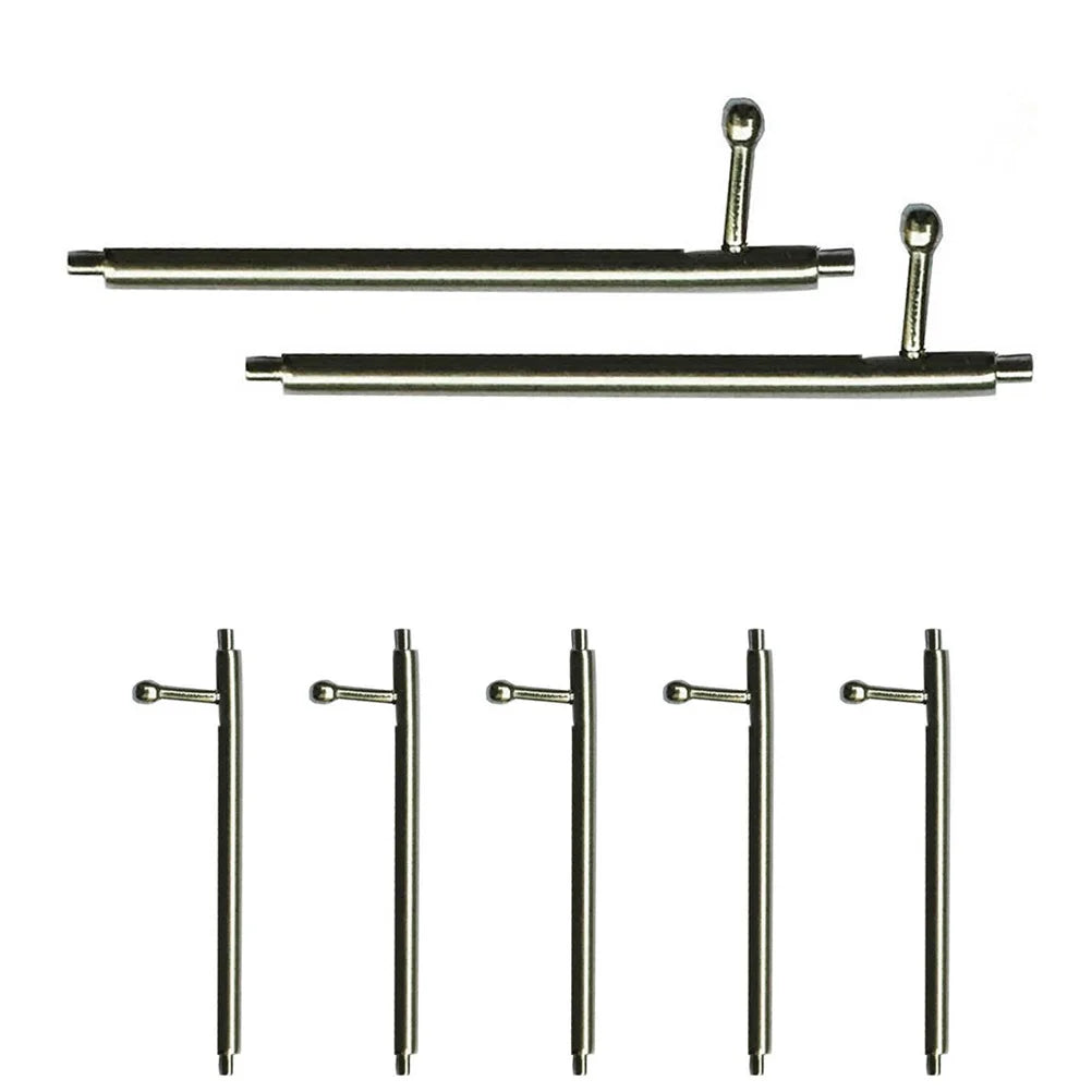 10Pcs Quick Release Spring Bars 1.5mm Fit for Fitbit Watch Band Replacement Easy Tool-Free Installation Watch Strap Pins