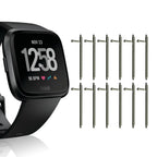 10Pcs Quick Release Spring Bars 1.5mm Fit for Fitbit Watch Band Replacement Easy Tool-Free Installation Watch Strap Pins