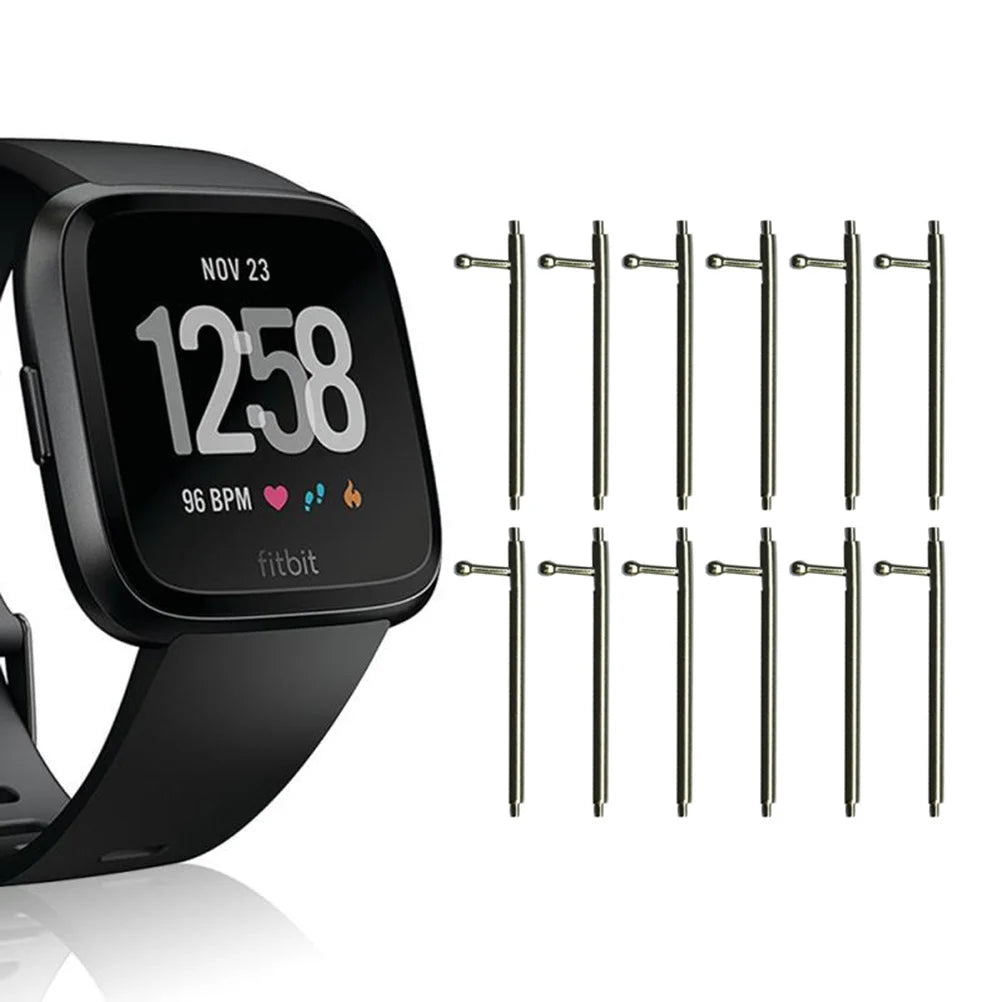 10Pcs Quick Release Spring Bars 1.5mm Fit for Fitbit Watch Band Replacement Easy Tool-Free Installation Watch Strap Pins