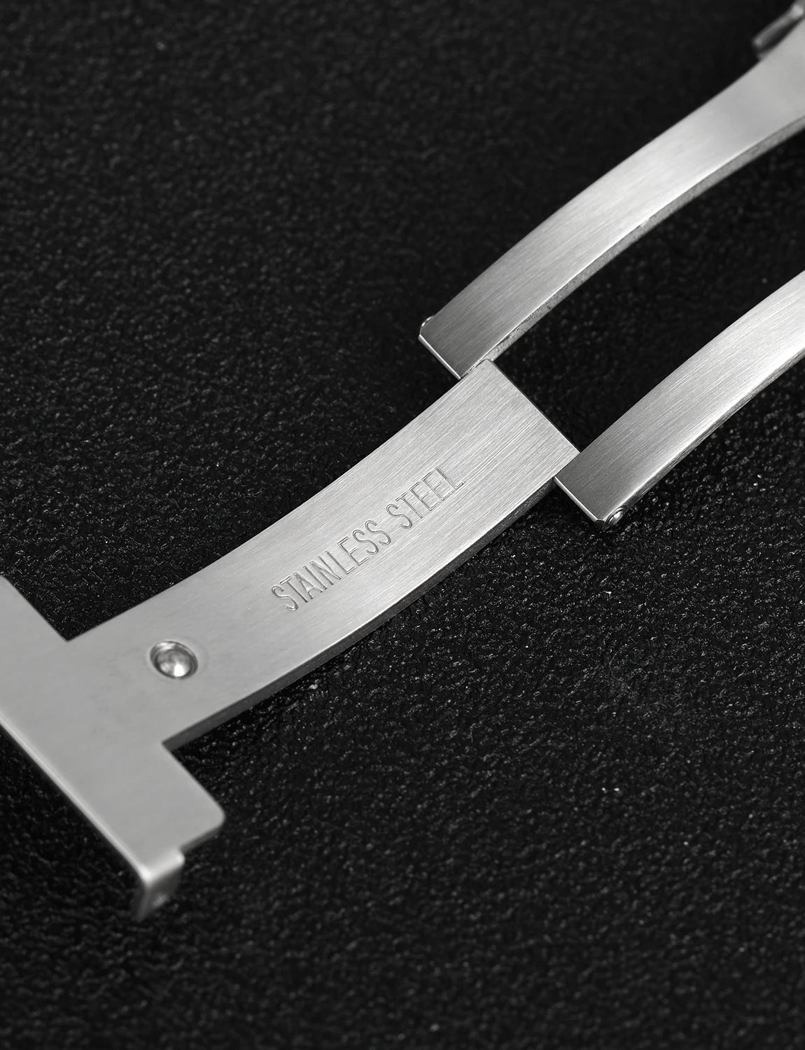 Original Watch Buckle 316L Solid Stainless Steel Double Push Extendable Adjustable Folding Watch Clasp 16/18/20/22mm