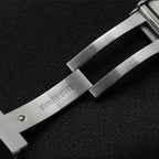 Original Watch Buckle 316L Solid Stainless Steel Double Push Extendable Adjustable Folding Watch Clasp 16/18/20/22mm
