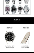 Stainless Steel Strap – Diver Style (20mm / 21mm Compatible)