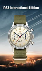 Sea-Gull 1963 Pilot's Mechanical Chronograph
