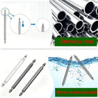 Watch bands Spring Bars Dia 1.5MM Stainless Steel Easy Install Length 16mm 18mm 19mm 20mm 21mm 22mm 24mm Watch Strap Spring Bars