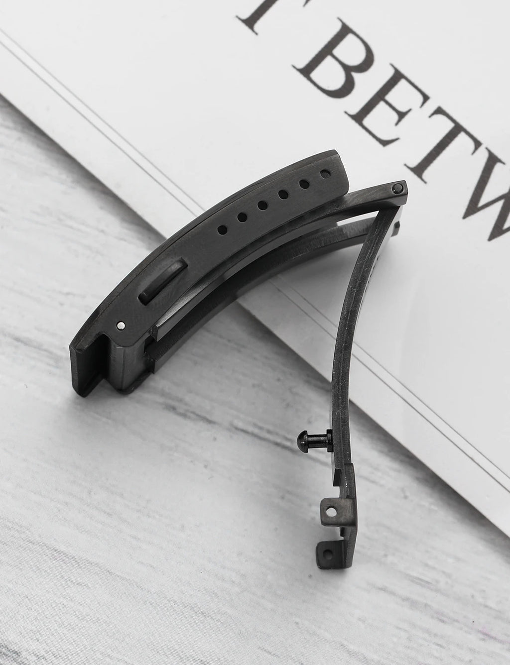 Original Watch Buckle 316L Solid Stainless Steel Double Push Extendable Adjustable Folding Watch Clasp 16/18/20/22mm