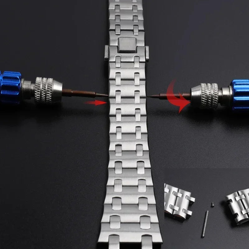 28mm Stainless Steel Strap for Royal Oak Style Watches