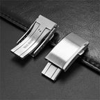 Original Watch Buckle 316L Solid Stainless Steel Double Push Extendable Adjustable Folding Watch Clasp 16/18/20/22mm