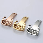 Stainless steel watch buckle For Cartier BALLON BlEU Tank Calibre 12mm 14mm 16mm 18mm 20mm silver rose gold watch folding buckle