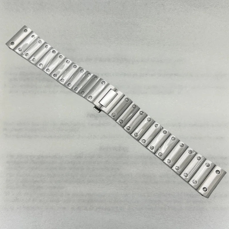 21mm Stainless Steel Strap for Seiko Santos