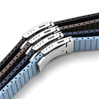 Original Watch Buckle 316L Solid Stainless Steel Double Push Extendable Adjustable Folding Watch Clasp 16/18/20/22mm