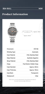 Sea-Gull Executive Series ST2130 Automatic