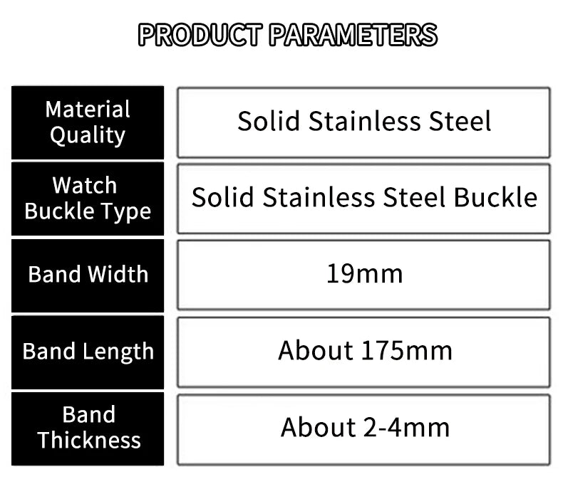 19mm Stainless Steel Strap for Tissot T006 Series