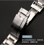 Stainless Steel Strap – Diver Style (20mm / 21mm Compatible)
