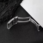 Original Watch Buckle 316L Solid Stainless Steel Double Push Extendable Adjustable Folding Watch Clasp 16/18/20/22mm