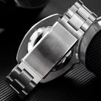 Original Watch Buckle 316L Solid Stainless Steel Double Push Extendable Adjustable Folding Watch Clasp 16/18/20/22mm