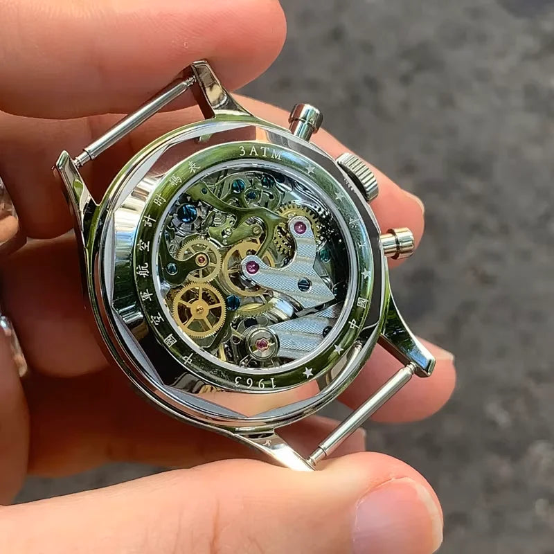 Sea-Gull 1963 Pilot's Mechanical Chronograph