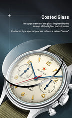 Sea-Gull 1963 Pilot's Mechanical Chronograph