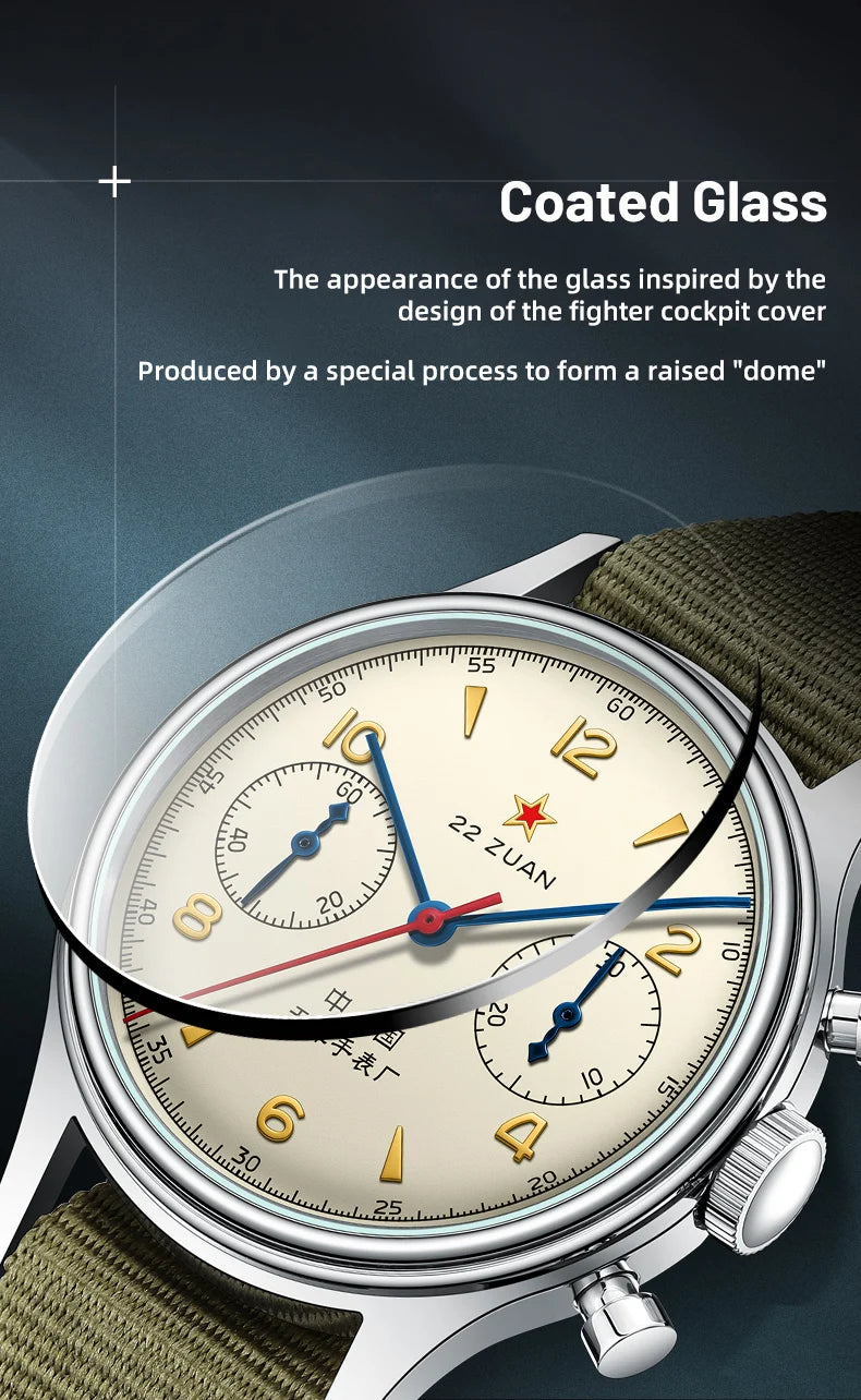 Sea-Gull 1963 Pilot's Mechanical Chronograph