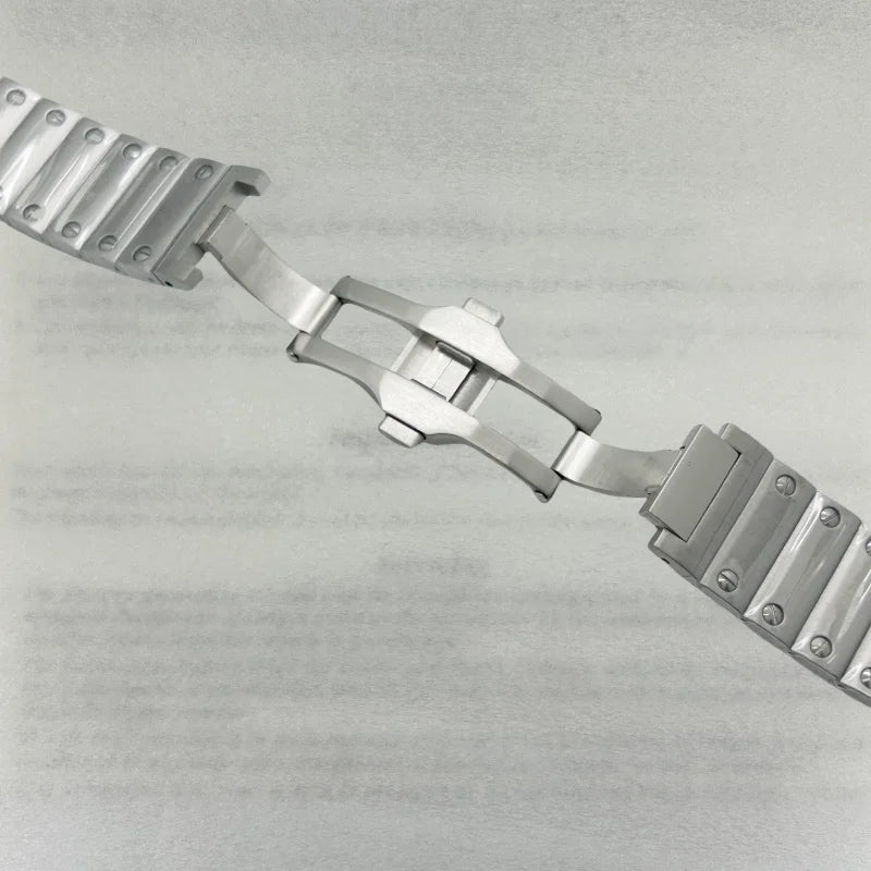 21mm Stainless Steel Strap for Seiko Santos