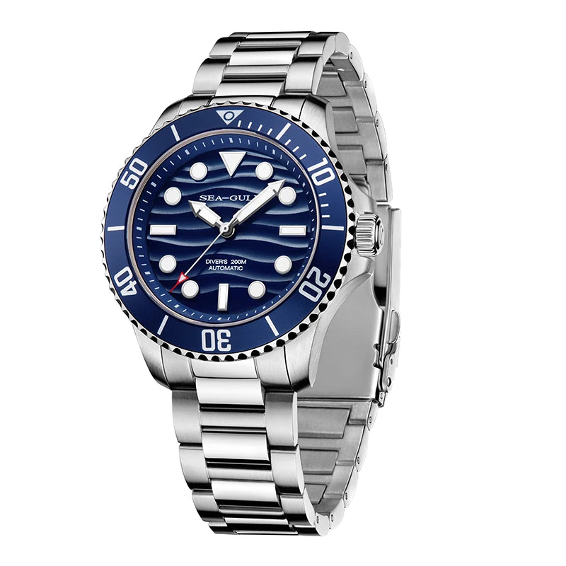 Sea-Gull Ocean Series Wave Dial Diver
