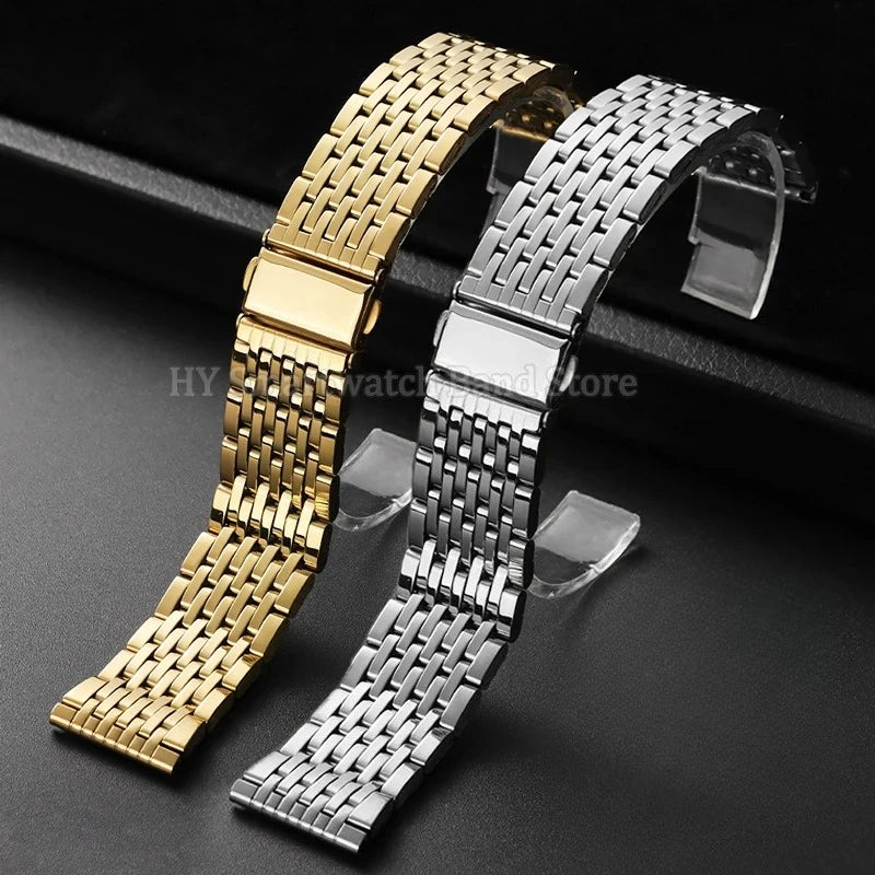 Stainless Steel Strap – Universal Fit (18mm / 20mm / 22mm)