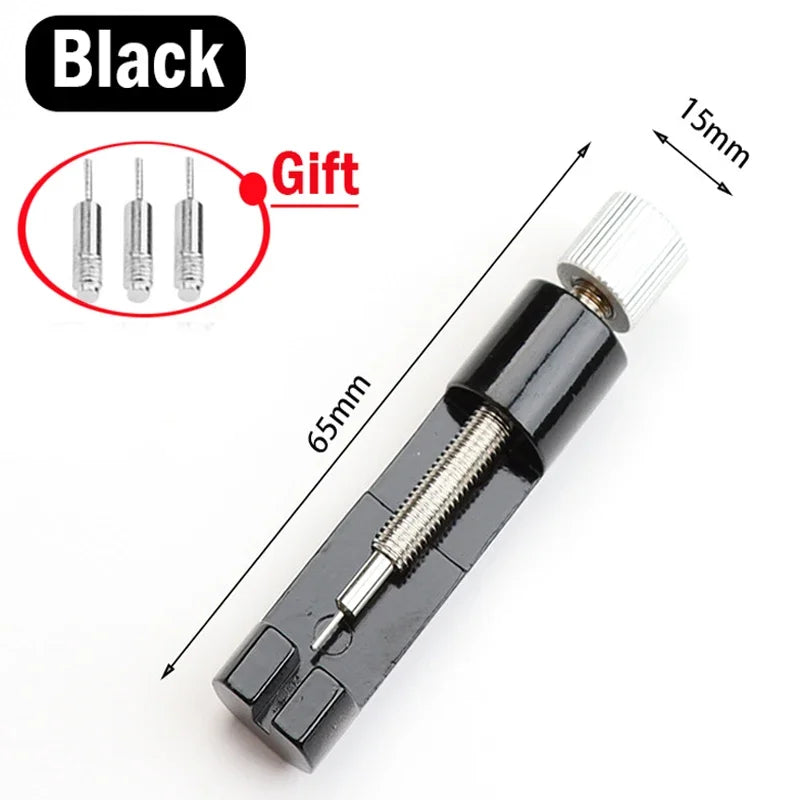 Metal Watch Repair Tool Adjusting Watch Strap Tool with Watch Pin Band Bracelet Link Pin Tool Remover Easy To Remover Adjust