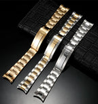 Stainless Steel Strap – Diver Style (20mm / 21mm Compatible)