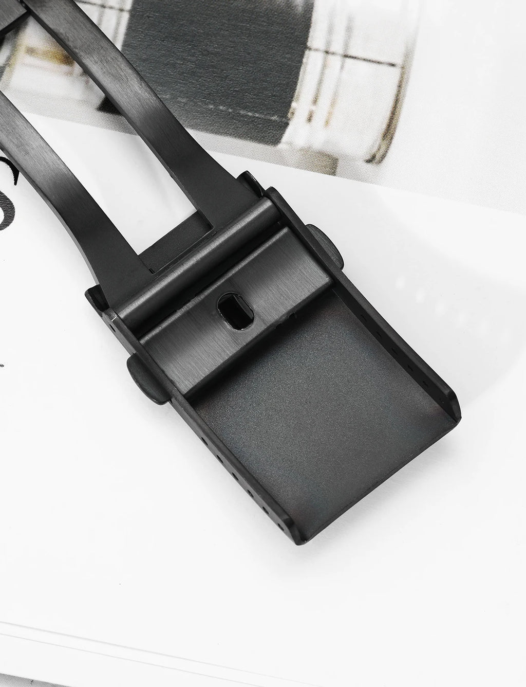 Original Watch Buckle 316L Solid Stainless Steel Double Push Extendable Adjustable Folding Watch Clasp 16/18/20/22mm