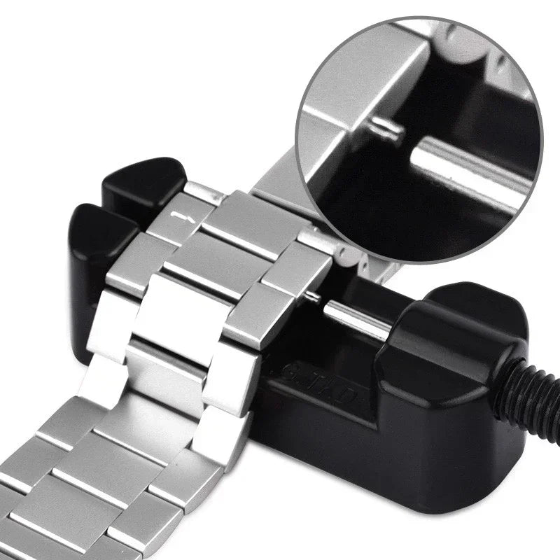 Metal Watch Repair Tool Adjusting Watch Strap Tool with Watch Pin Band Bracelet Link Pin Tool Remover Easy To Remover Adjust